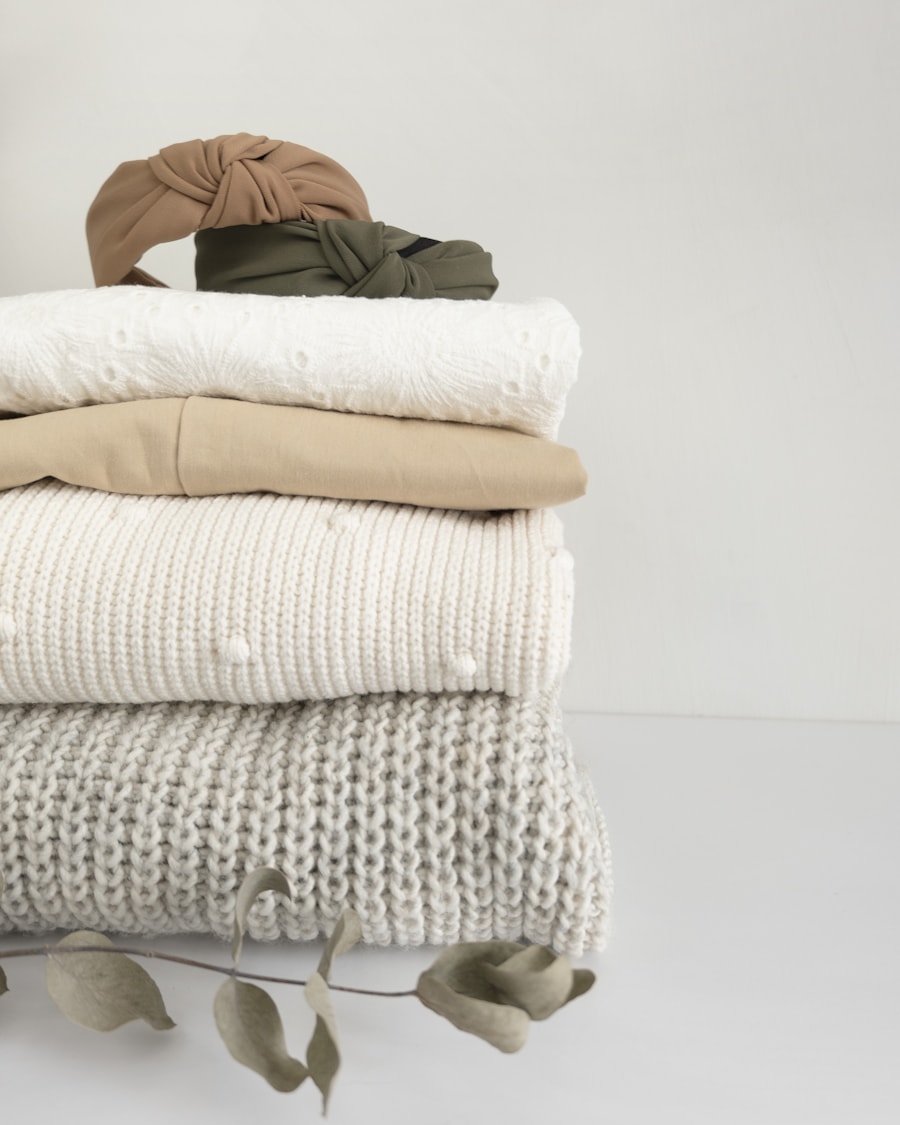 Knitwear hanger photograph